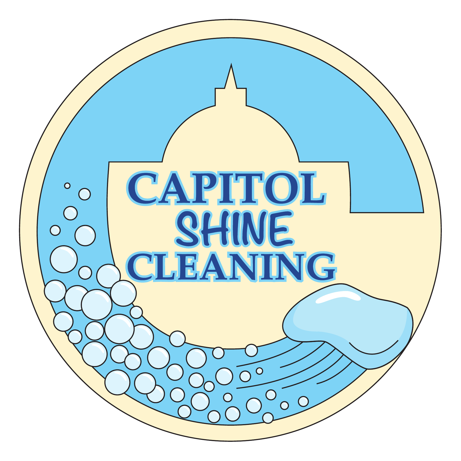 Capitol Shine Cleaning Logo